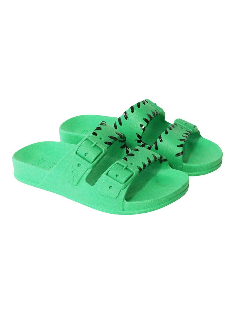 Sandales plates Pitinga Cacatoès Vert - Kiabi