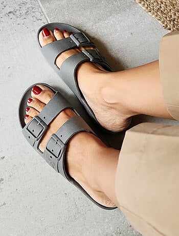 Sandales plates Rio De Janeiro Cacatoès