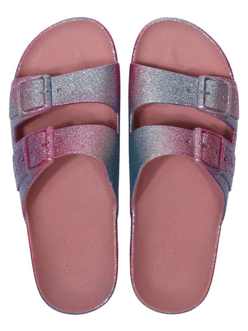 Sandales plates Sereia Cacatoès Vieux rose - Kiabi