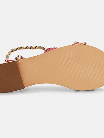 Sandales plates spartiates bata red label