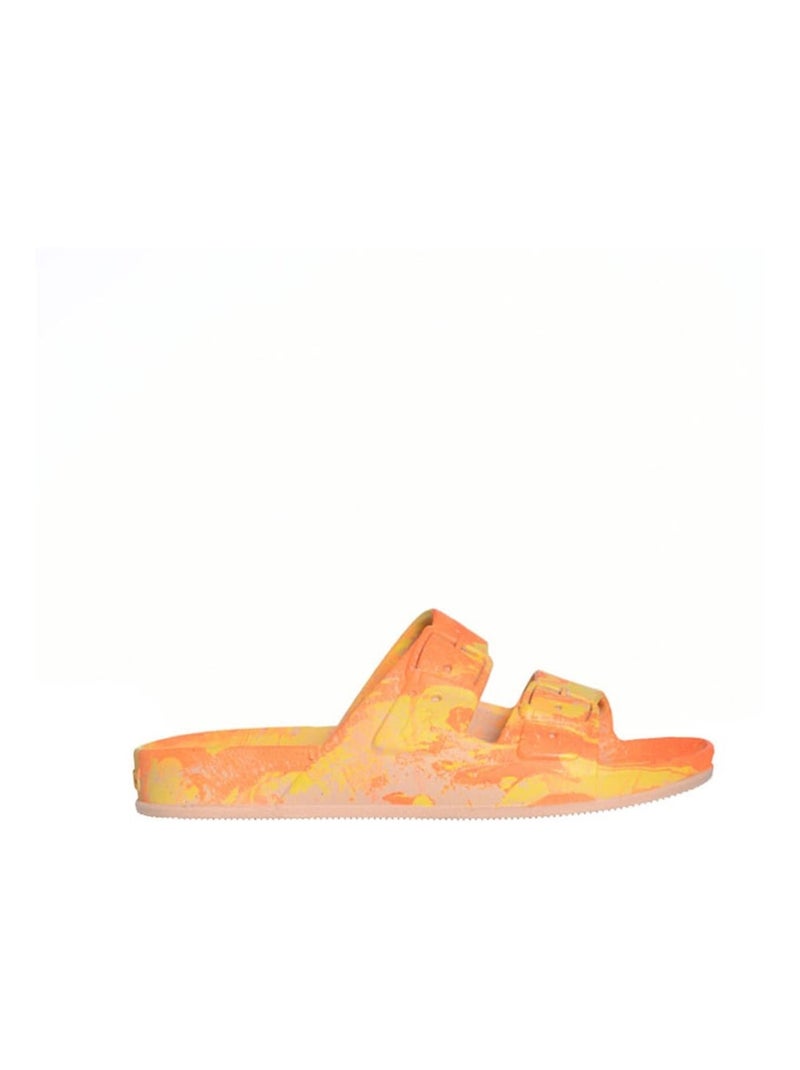 Sandales plates Tango Cacatoès Orange - Kiabi