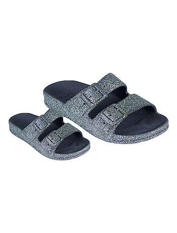 Sandales plates Trancoso Cacatoès