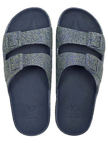 Sandales plates Trancoso Cacatoès