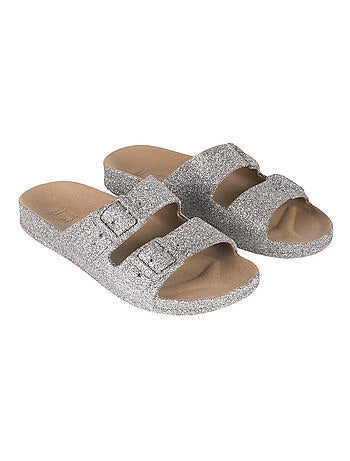 Sandales plates Trancoso Cacatoès