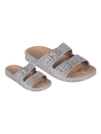 Sandales plates Trancoso Cacatoès