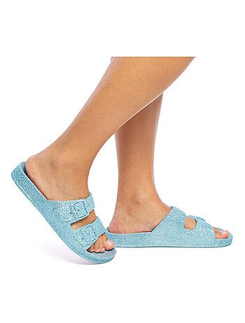 Sandales plates Trancoso Cacatoès