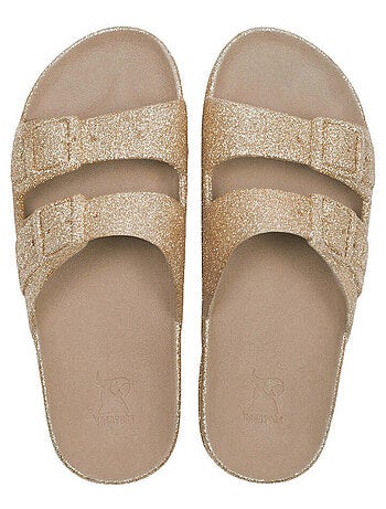 Sandales plates Trancoso Cacatoès