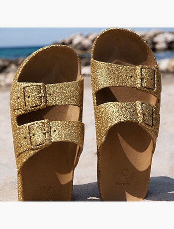 Sandales plates Trancoso Cacatoès