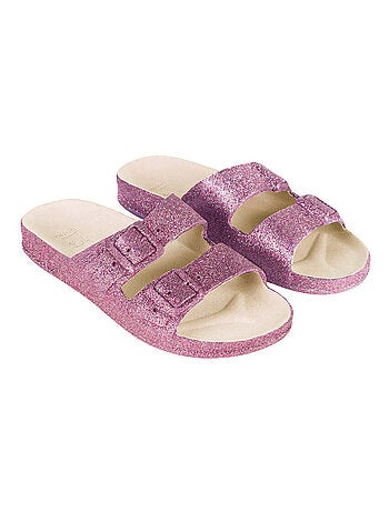 Sandales plates Trancoso Cacatoès