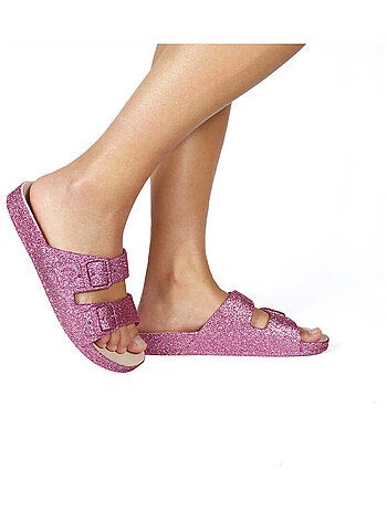 Sandales plates Trancoso Cacatoès