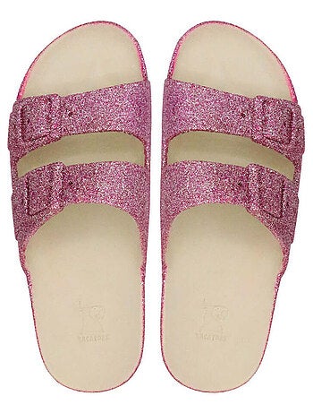 Sandales plates Trancoso Cacatoès