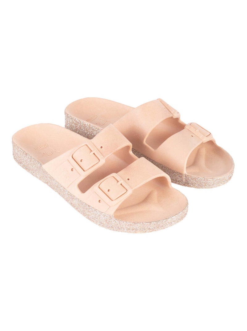Sandales plates Tulipa Cacatoès Nude - Kiabi