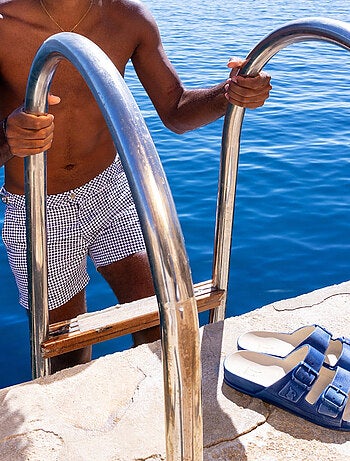 Sandales plates Vitoria Cacatoès