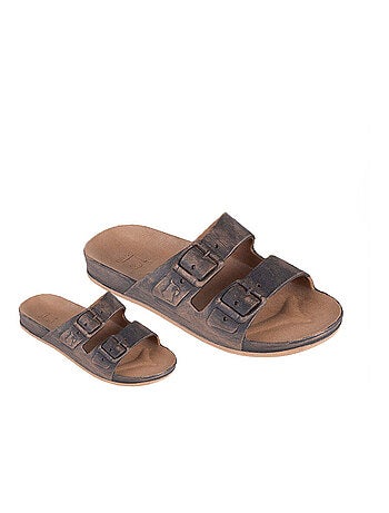 Sandales plates Vitoria Cacatoès