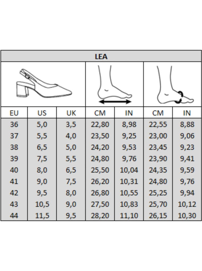 Sandales pointues pieds larges h - lea Camel - Kiabi