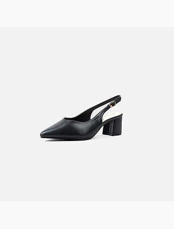 Sandales pointues pieds larges H - Modèle Lea