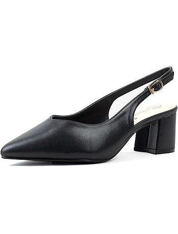 Sandales pointues pieds larges H - Modèle Lea