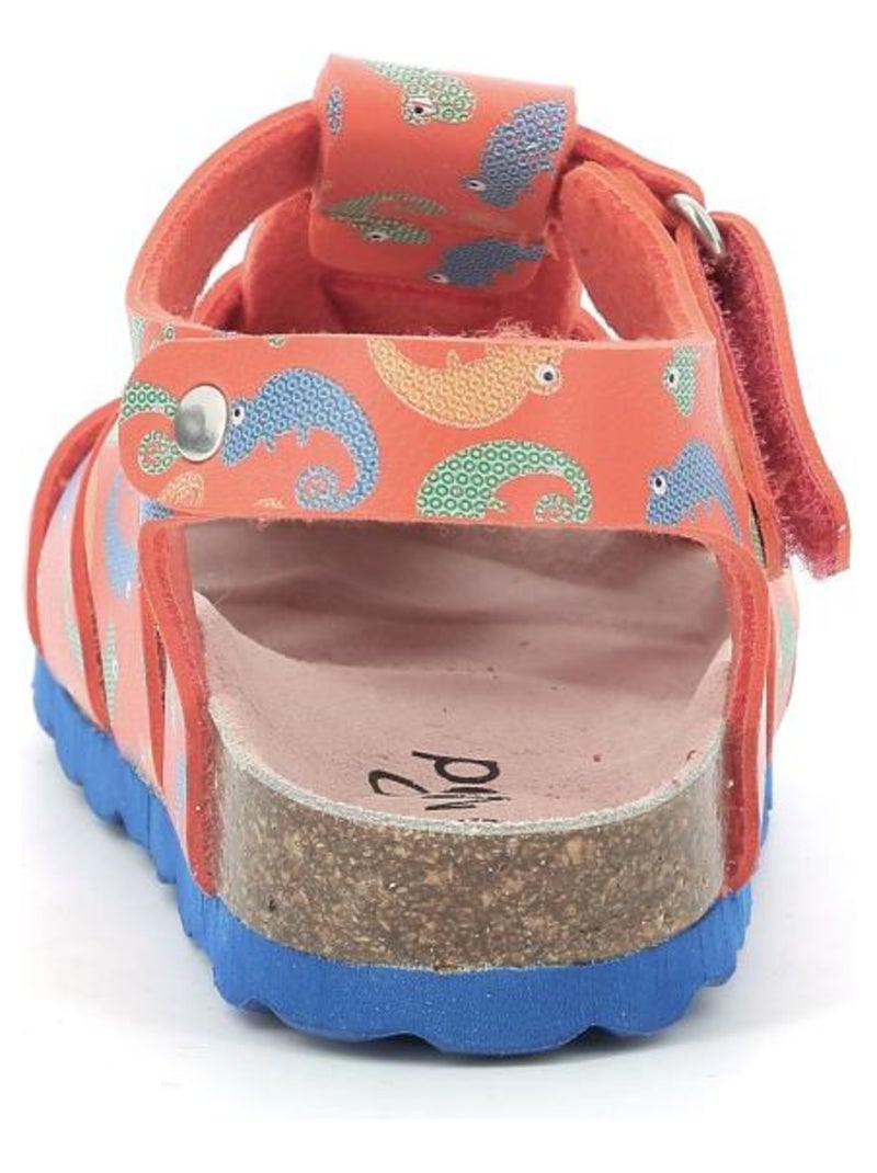Sandales Polyurethane Kourios Orange - Kiabi