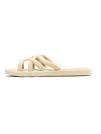 Sandales pour femme brasileras avec semelle gomme