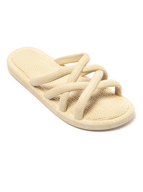 Sandales pour femme Brasileras avec semelle gomme - Kiabi