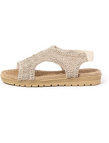 Sandales pour femme brasileras avec semelle gomme