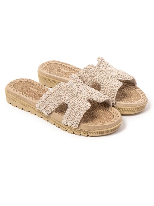 Sandales pour femme Brasileras avec semelle gomme - Kiabi
