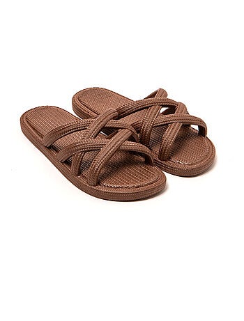 Sandales pour femme brasileras avec semelle gomme