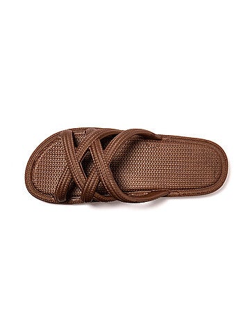 Sandales pour femme brasileras avec semelle gomme