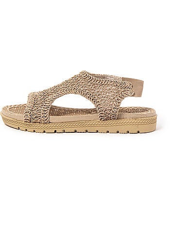 Sandales pour femme brasileras avec semelle gomme