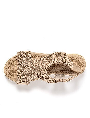 Sandales pour femme brasileras avec semelle gomme