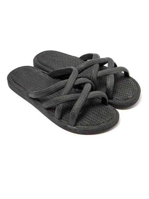 Sandales pour femme Brasileras avec semelle gomme - Kiabi