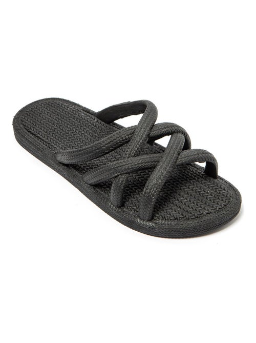 Sandales pour femme Brasileras avec semelle gomme - Kiabi