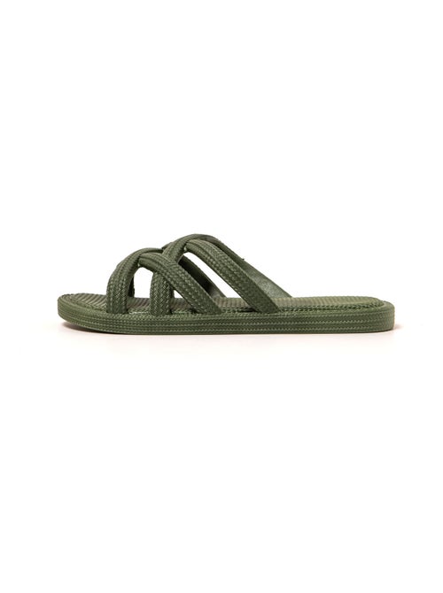 Sandales pour femme Brasileras avec semelle gomme - Kiabi