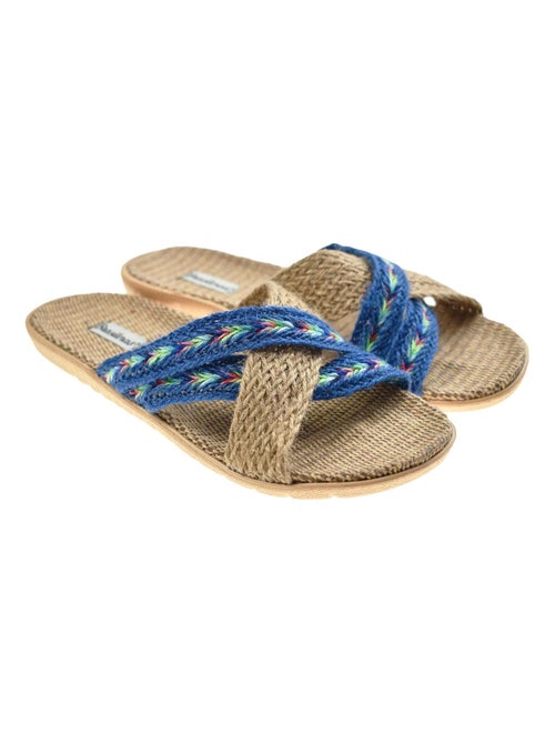 Sandales pour femmes Brasileras avec semelles en gomme - Kiabi