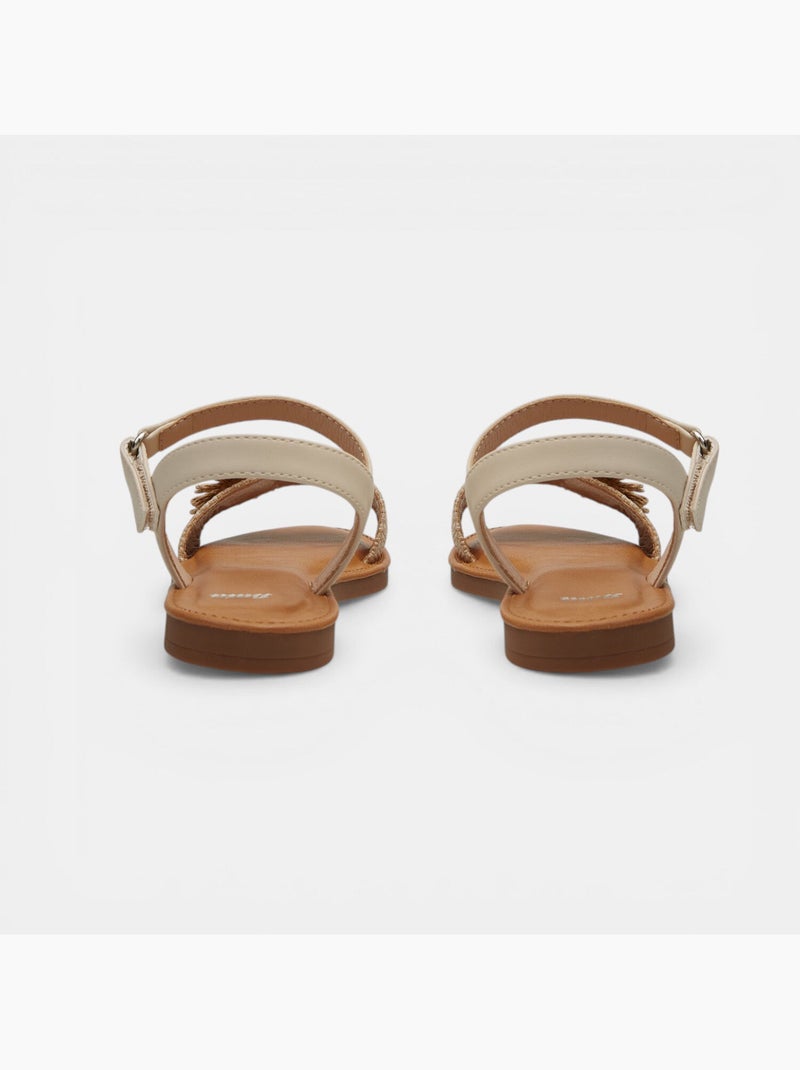 Sandales pour fille Beige - Kiabi