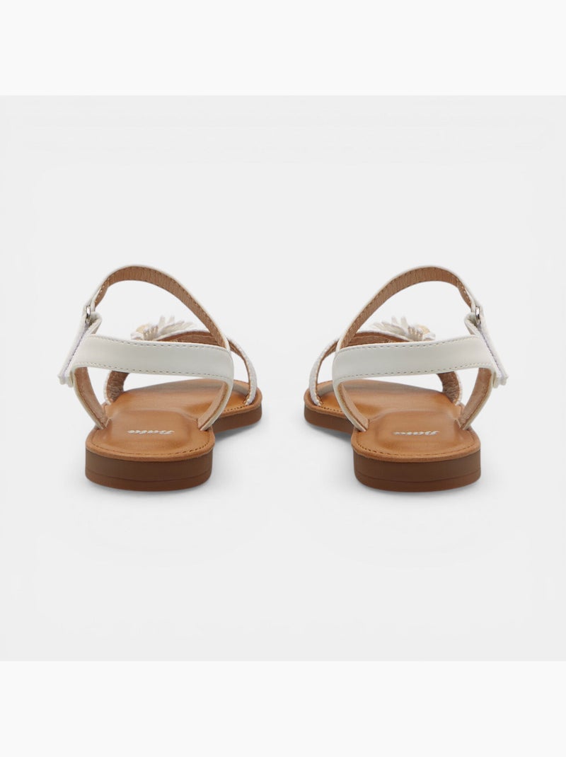 Sandales pour fille Blanc - Kiabi