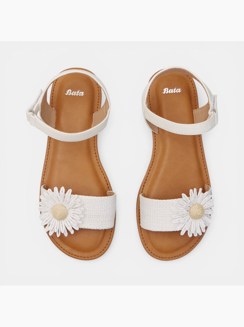 Sandales pour fille Blanc - Kiabi