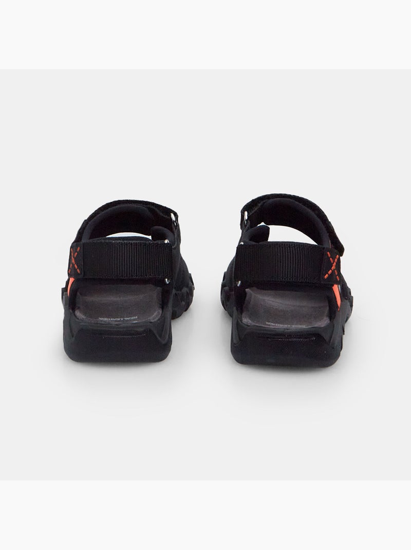 Sandales pour garçon Noir - Kiabi