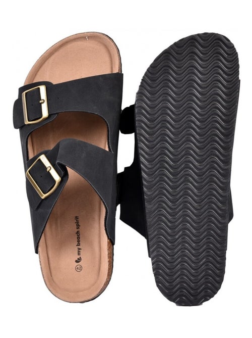 Sandales PREMIUM Boucle - Kiabi