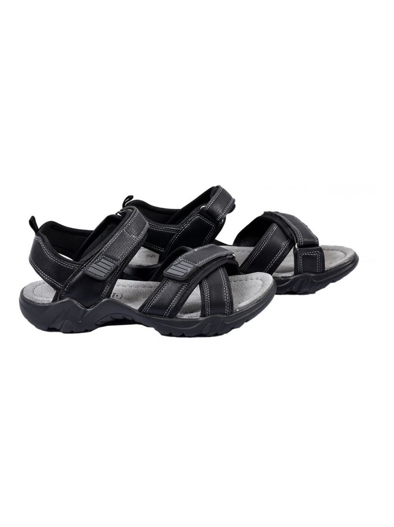 Sandales PREMIUM LBS Scratch Noir - Kiabi