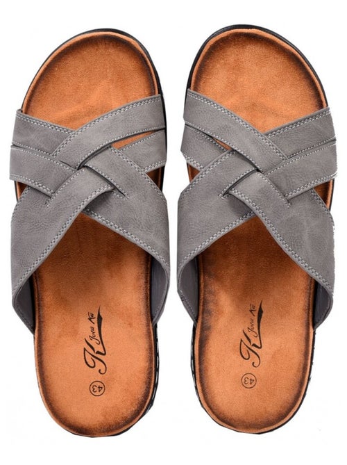 Sandales PREMIUM ouvertes - Kiabi