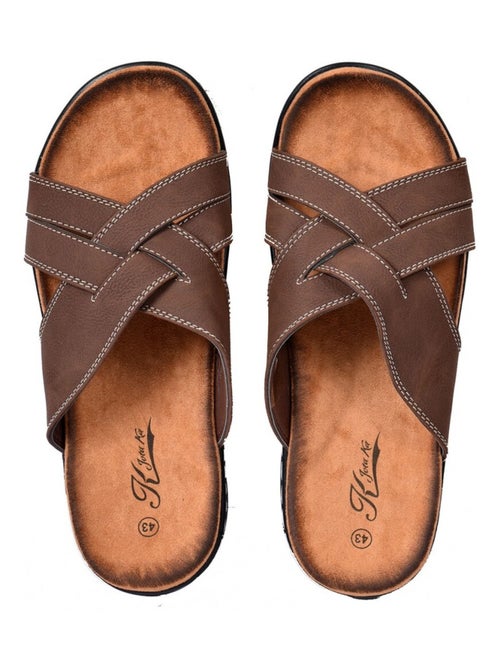 Sandales PREMIUM ouvertes - Kiabi