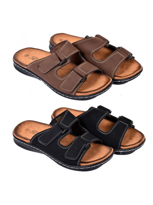 Sandales PREMIUM ouvertes - Kiabi