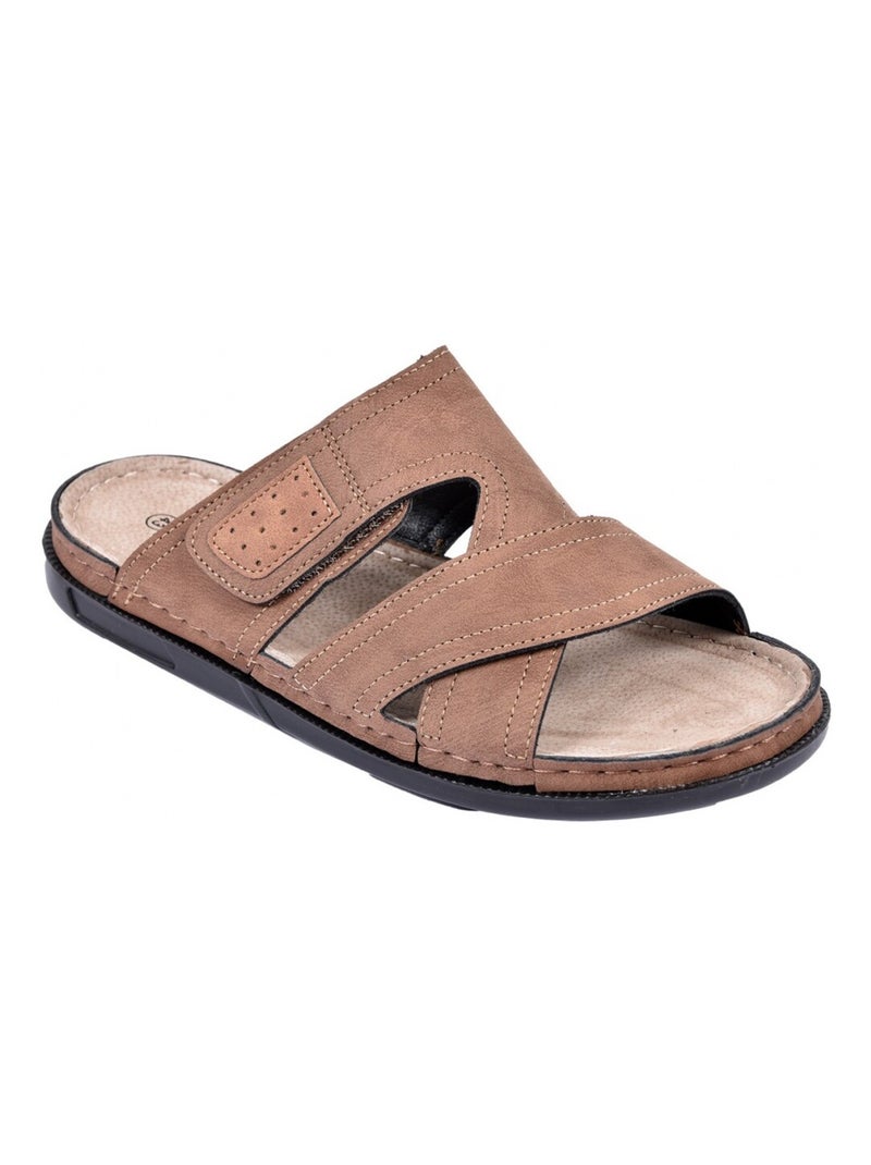 Sandales PREMIUM Scratch Camel - Kiabi