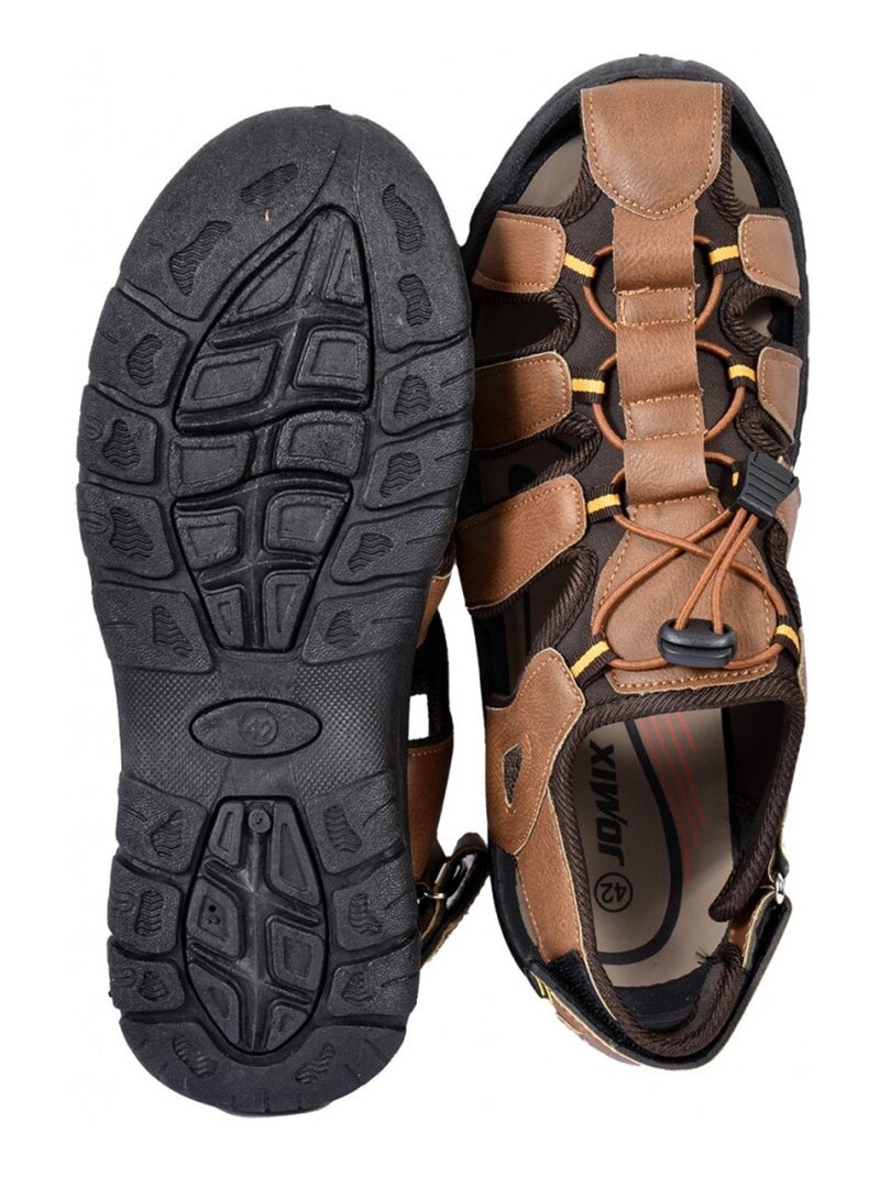 Sandales PREMIUM Scratch Camel - Kiabi