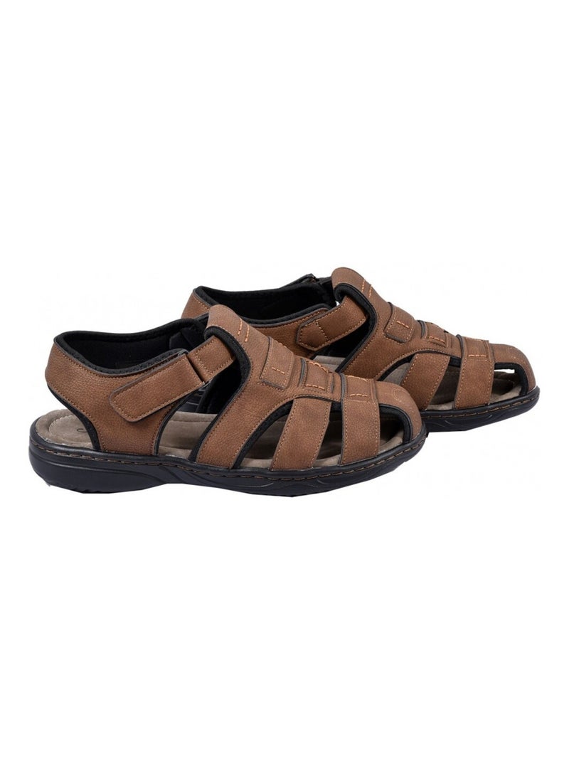 Sandales PREMIUM Scratch Camel - Kiabi