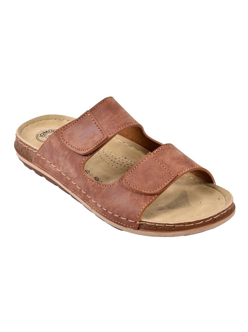 Sandales PREMIUM Scratch Camel - Kiabi