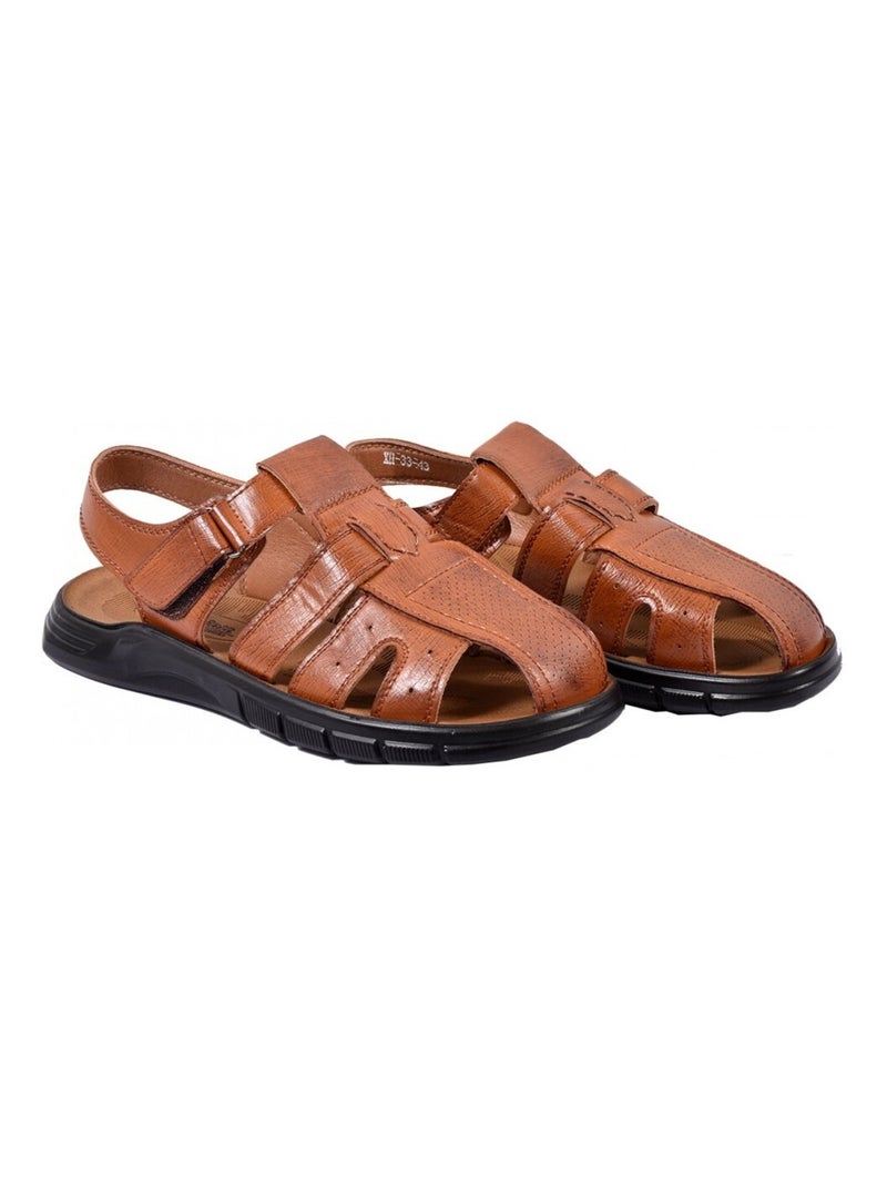 Sandales PREMIUM Scratch Camel - Kiabi