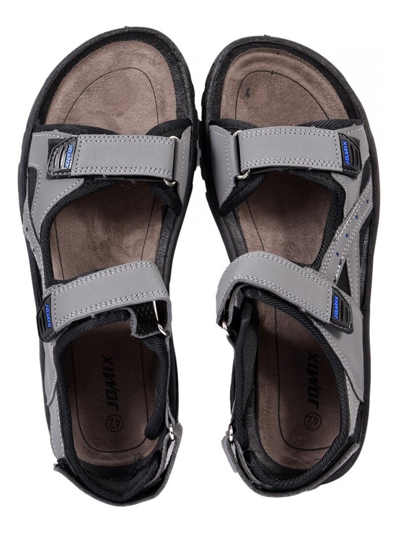 Sandales PREMIUM Scratch Gris - Kiabi