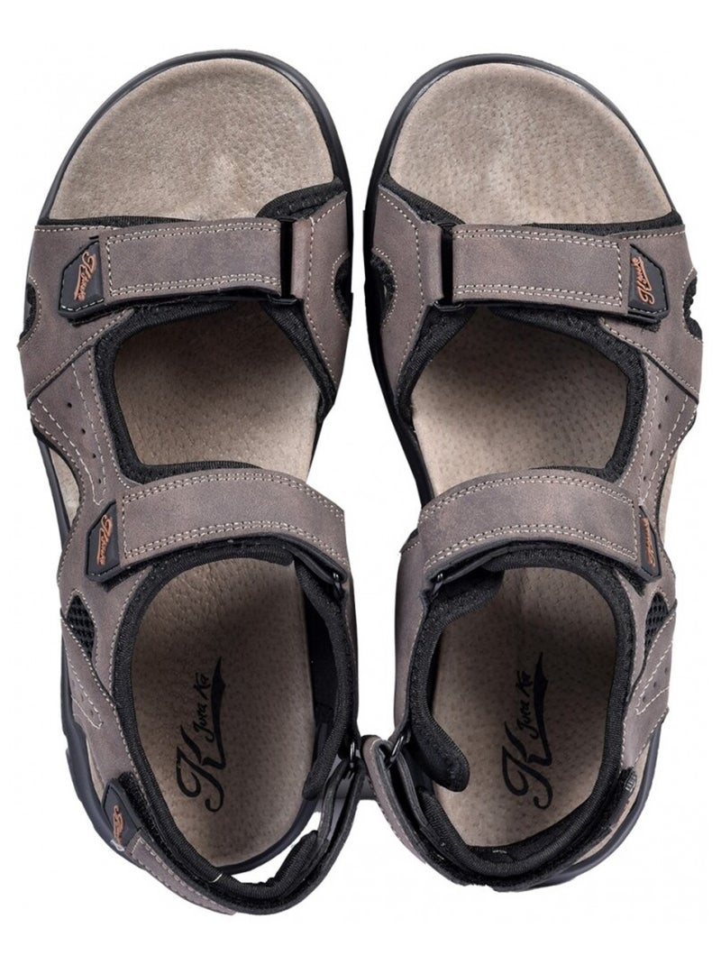 Sandales PREMIUM Scratch Marron - Kiabi
